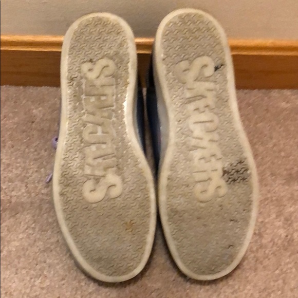 👟Girls Metallic Skechers Size 4 - Picture 6 of 6